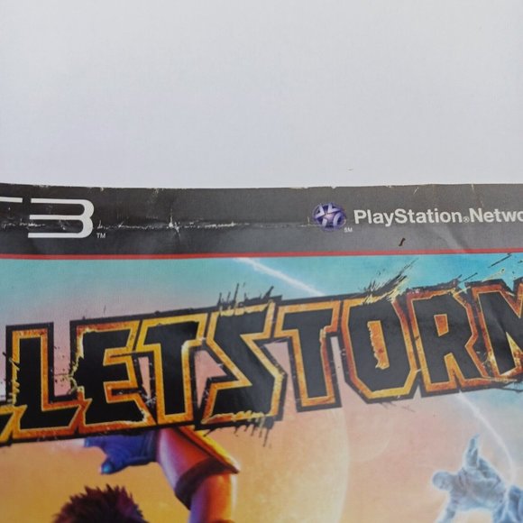 BULLETSTORM (Sony PlayStation 3, 2011) PS3 No Manual Artwork Damaged Tested - Picture 7 of 8